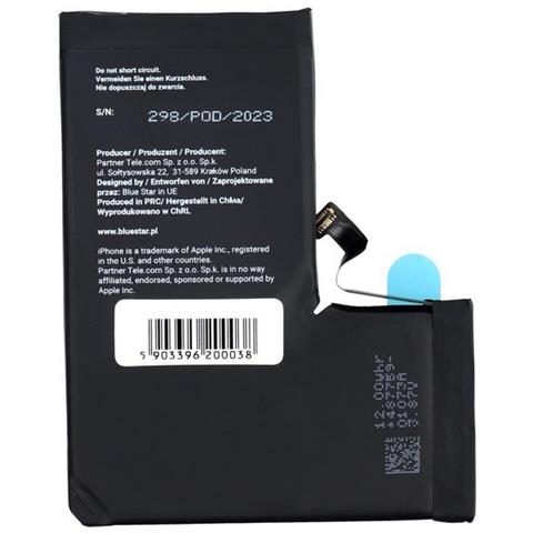 Batteria Ioni Di Litio Integrata 3,87v 3095mah Per Apple Iphone 13 Pro - Foto 3