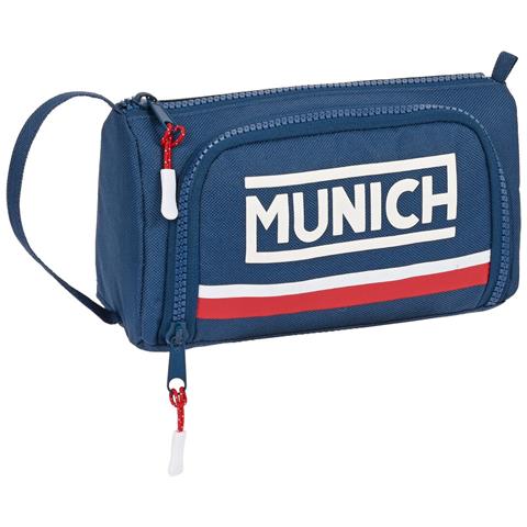 Astuccio Per La Scuola Con Accessori Munich Soon Azzurro (32 Pezzi) - Foto 1