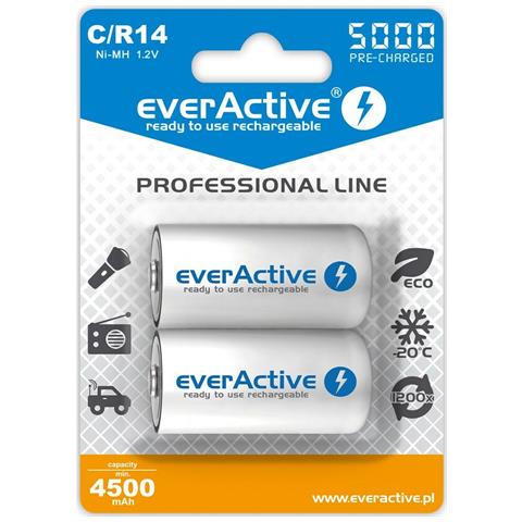 Batterie Ricaricabili Evhrl14-5000 1,2 V - Foto 2