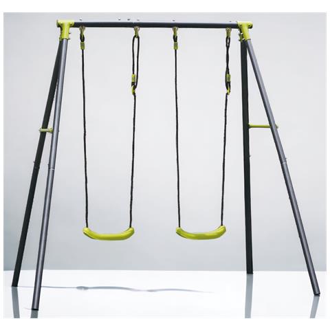 Altalena Gioco Da Giardino Con Tavolette 2 Posti In Acciaio Allegra Duplo - Foto 1