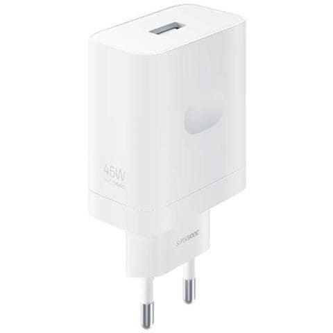 Caricabatterie SuperVOOC da parete USB tipo A 45W Bianco - Foto 1