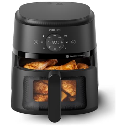 Friggitrice ad Aria Serie 2000 NA220/00 Capacità 4.2 Litri 1500 Watt Colore Nero - Foto 2