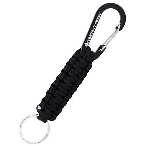 Portachiavi In Paracord Black - Foto 1