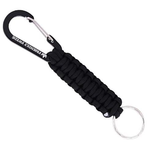 Portachiavi In Paracord Black - Foto 2