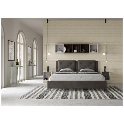 Letto Appia 170x200 Rete E Contenitore Grigio - Foto 2