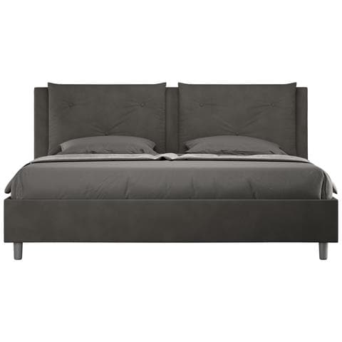Letto Appia 170x200 Rete E Contenitore Grigio - Foto 1