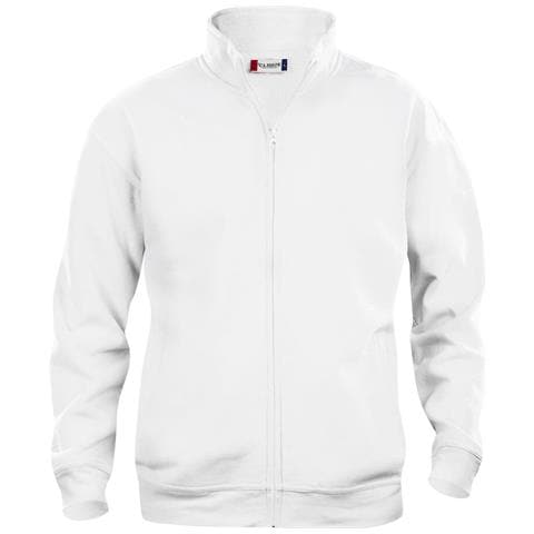 Basic Cardigan Men Bianco M - Foto 1