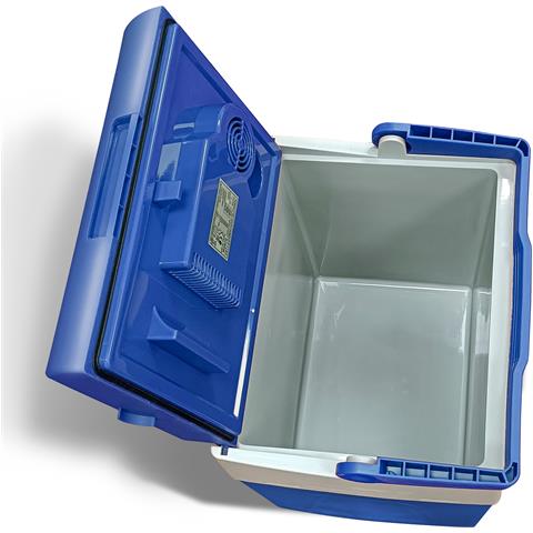 Cf1153blu Frigorifero Portatile Da Viaggio Termoelettrico 28 Litri Ac /dc 12v / 220 - 240v 55w Blu - Foto 2