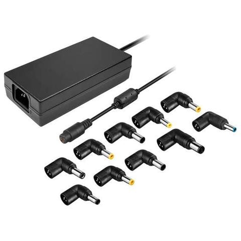 Caricabatteria Universale Automatico Per Laptop Leotec 120 W - 10 Connettori Diversi - Foto 1
