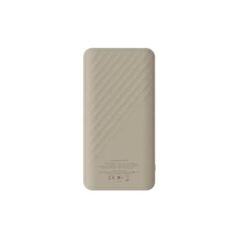 Powerbank 20 000mah Usb-a/usb-c Modello Go2 Fastcharge 15w Compact, Beige - Foto 2