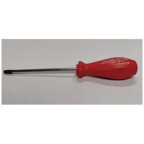 Giravite ""torx"" Tx27 Per Viti Con Testa A Stella - Manico Rosso - Foto 1