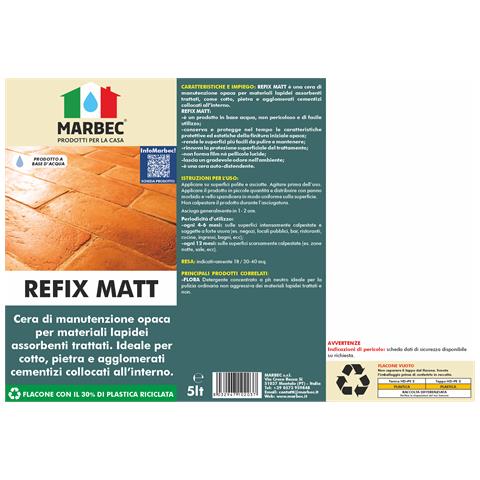 Refix Matt 5lt - Cera Per Pavimenti - Foto 3