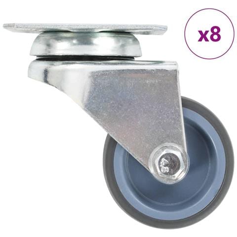 Ruote Girevoli Gemellate 8 Pz 50 Mm - Foto 2