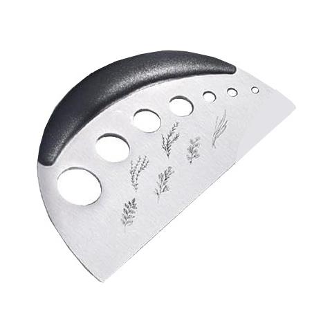 Taglia Erbe 2 In 1 Gadget Da Cucina In Acciaio Inossidabile Black - Foto 1