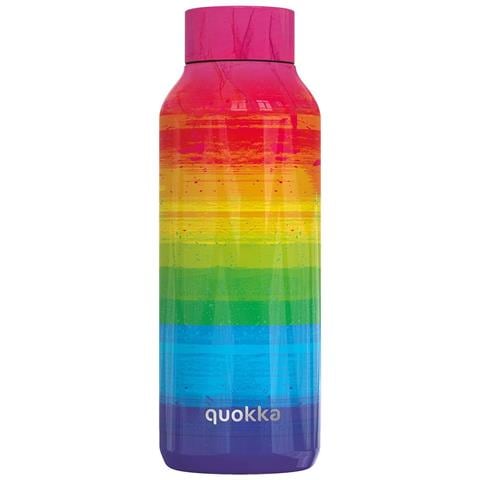 Bottiglia Termica 510 Ml Inox Motivo Arcobaleno Ermetica, Multicolore - Foto 1