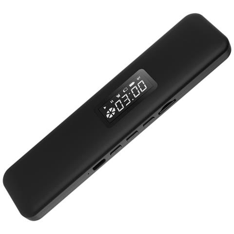 Altoparlante A Conduzione Ossea Bluetooth 5.4 Per Musica E Sonno, Timer E Rumore Bianco Black - Foto 4