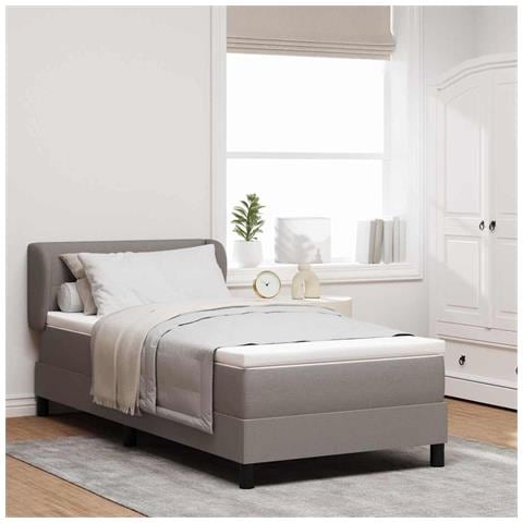 Letto box spring con materasso Talpa 80 x 200 cm Tessuto - Foto 2