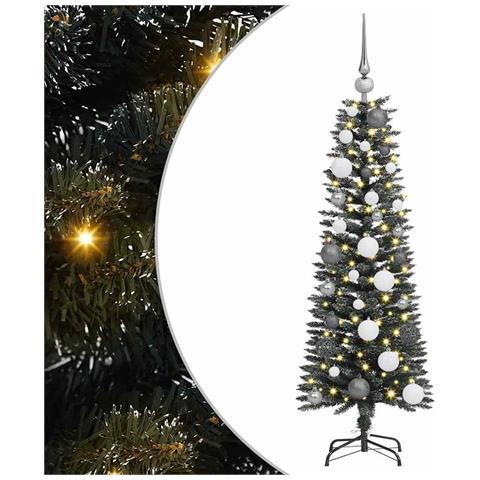 Albero di Natale artificiale Verde 120 cm PVC - Foto 1