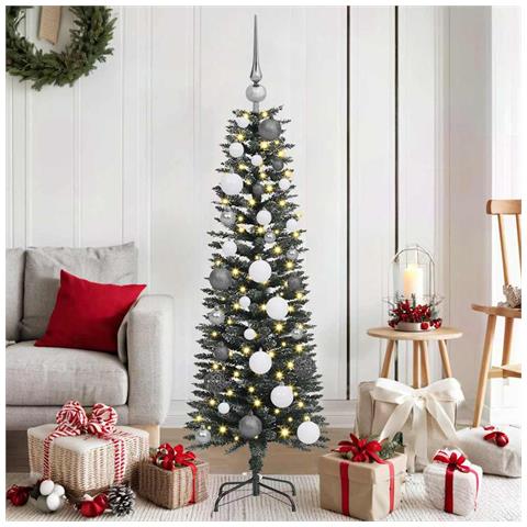 Albero di Natale artificiale Verde 120 cm PVC - Foto 2