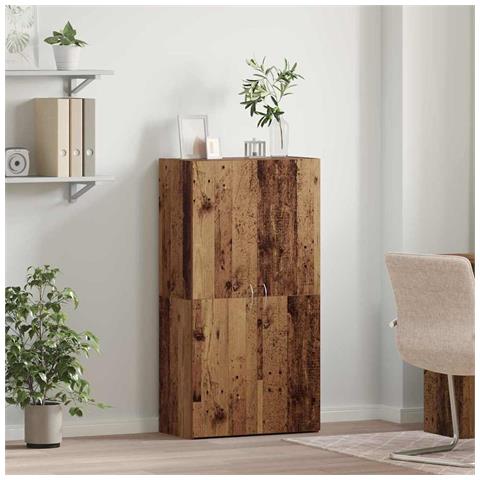 Mobile per Ufficio con porta Legno vecchio 60 x 32 x 115 cm - Foto 2