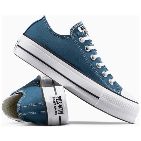 Chuck Taylor All Star Lift A12961c, Donne, Blu, 40 - Foto 2