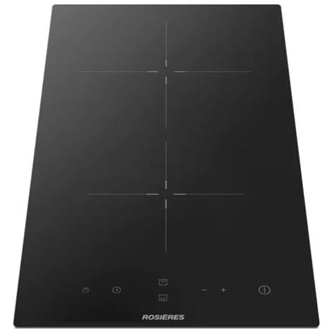 Piano Cottura In Vetroceramica Da 28 Cm, 2 Fuochi, 2900 Kw, Nero - Rdh32/1 - Foto 2