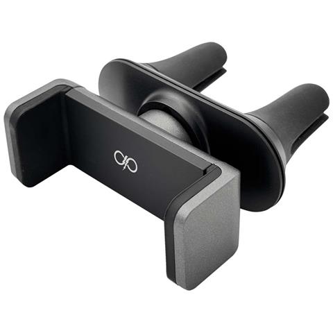 Supporto Universale Per Auto Doppia Clip Con Rotazione A 360° E Supporto Regolabile, Nero - Foto 1