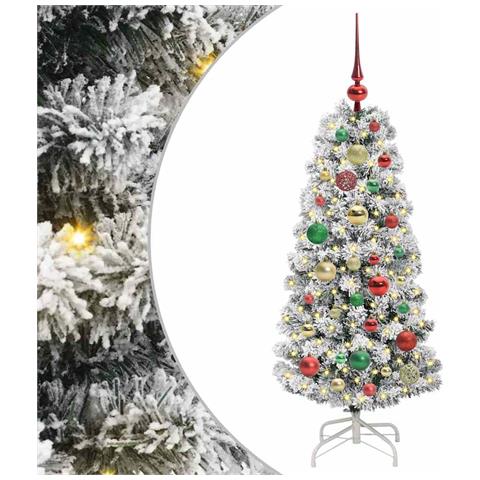 Albero di Natale Artificiale con Rami Pieghevoli 120 cm - Foto 1
