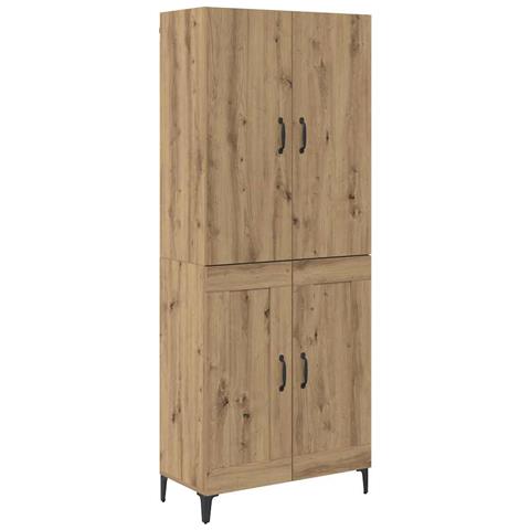 Credenza Rovere artigianale 69,5 x 34 x 180 cm - Foto 1