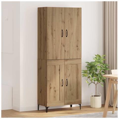 Credenza Rovere artigianale 69,5 x 34 x 180 cm - Foto 2