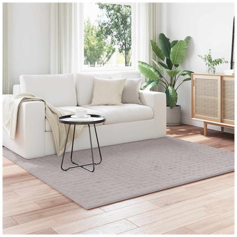 Tappeti per area Quadrato HUARTE Sabbia 120 x 120 cm Poliestere - Foto 2