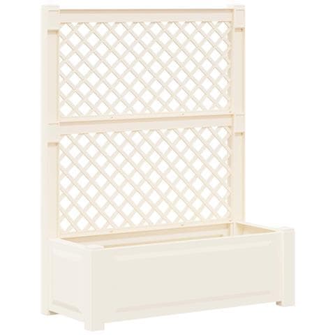Vaso Grande con Direzione Bianco 99,5 x 43 x 133,5 cm PP - Foto 1