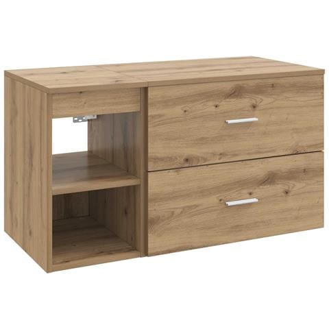 Set di mobili per il bagno 2 pcs Rovere Artigianale - Foto 1