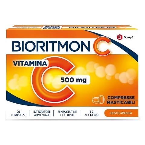 Bioritmon C 500MG Vitamina C 20 Compresse Masticabili - Foto 1