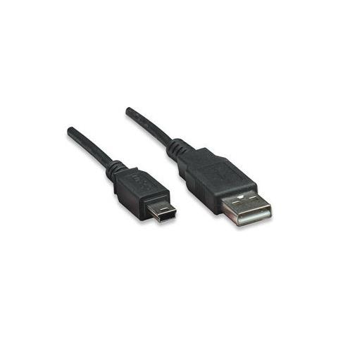 Cavo USB 2.0 A maschio / mini B 5 pin maschio 1,8 m Nero - Foto 5