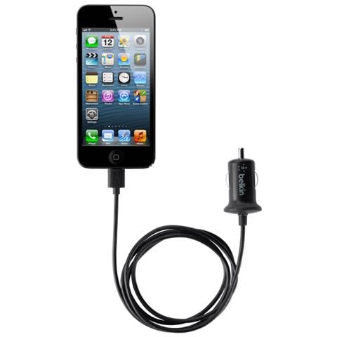 Alimentatore da auto da 2,1 A per iPhone 5, iPad mini e iPad 4a generazione - Foto 2