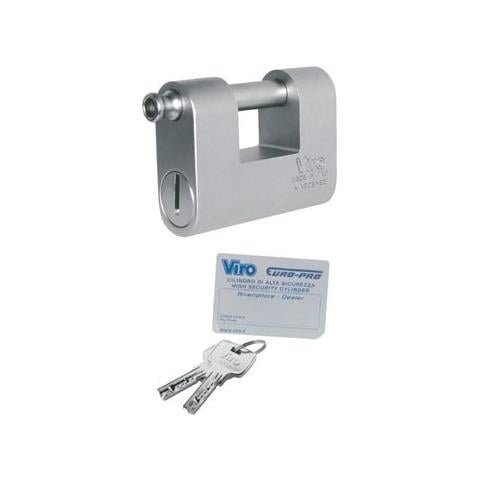 Lucchetto monoblocco in acciaio speciale "Euromonolith" - Foto 1