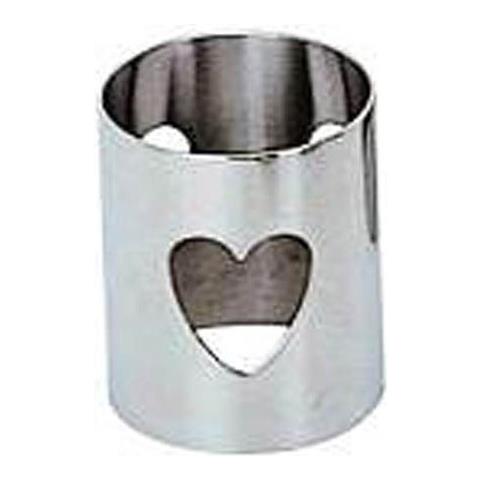 Portatovaglioli girotondo cuore acciaio inox - Foto 1