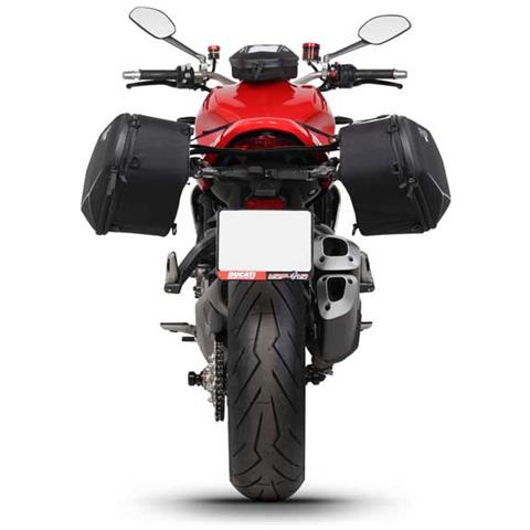 Attacchi Semirigid Side Bag Holder Kit Ducati Monster 1200 Attrezzatura 2017 - Foto 3