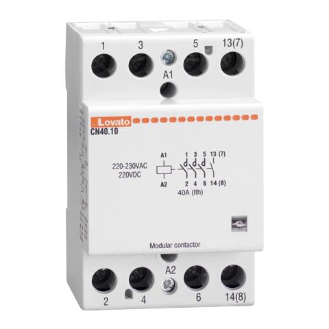 Contattore Modulare 40a Ac1 4no 24vac / dc 3 Moduli Cn4010024 - Foto 1