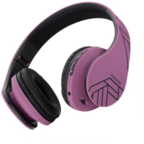 P2 Cuffie Bluetooth, Nero / viola - Foto 1