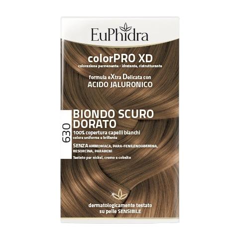 Colorpro Xd 630 Biondo Scuro Dorato Gel Colorante C Apelli In Flacone + Attivante + Balsamo + Guanti - Foto 1