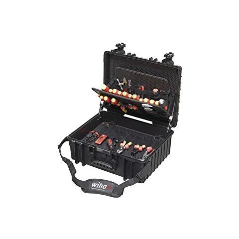 , Valigetta con set di attrezzi isolati VDE elettricista lì, XL, pz 80 9300702 - Foto 1