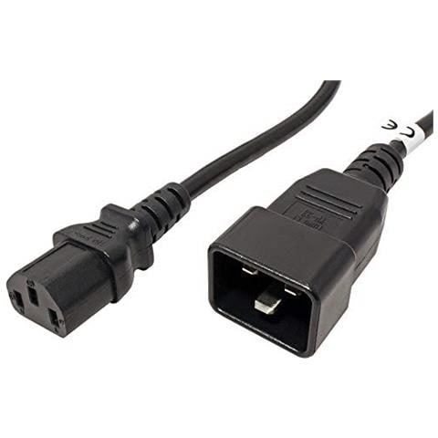 Premiumcord - Cavo Di Alimentazione 230 V 10 A 2 Mspina Iec 320 C13 - Iec 320 C20 - Foto 1
