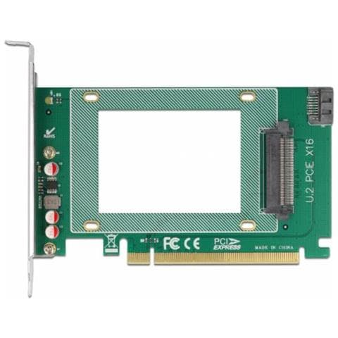 Speicher-controller - 2.5"" (6,4 Cm) - U. 2 Nvme / Sata 6gb / s - 600mbps - Pcie 4,0 X16 (90051) - Foto 2
