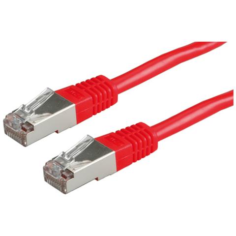 S / FTP (PiMF) Patch Cord Cat. 6, red 5 m, Rosso, 100 Ohm, 5 mm - Foto 2