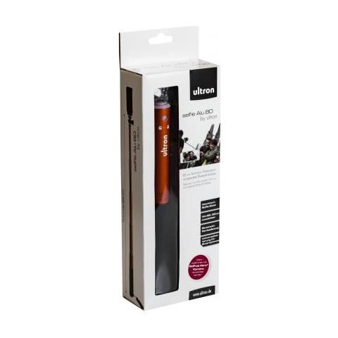 Alu 80 Bastone per Selfie Smartphone Nero Rosso - Foto 2