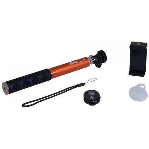 Alu 80 Bastone per Selfie Smartphone Nero Rosso - Foto 3