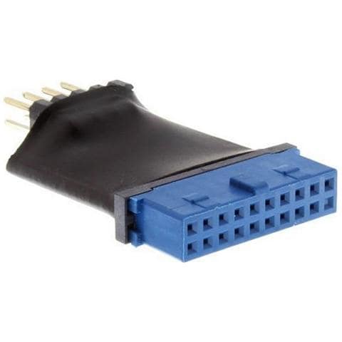 33449L USB 3.0 USB 2.0 Nero, Blu cavo di interfaccia e adattatore - Foto 1