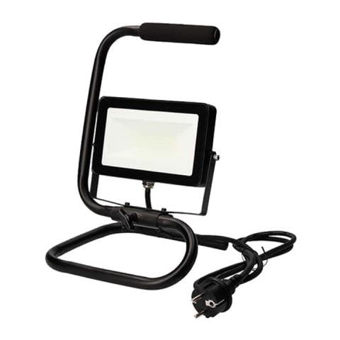 Ha Portato Il Proiettore A Luce Fredda 6400k - 30w 2000 Lumen - Nero - Foto 1